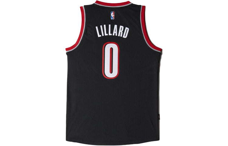 Men's adidas Lillard Fan Edition Black Jersey A46238