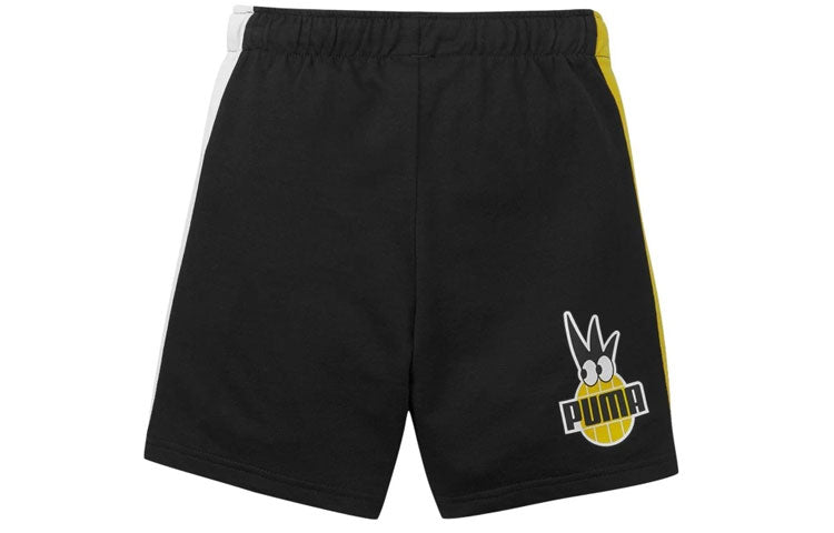 (PS) PUMA Logo Regular Fit Short 'Black' 670980-01