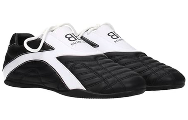 Balenciaga Zen Sneakers 'Black White' 617540W2CG11090