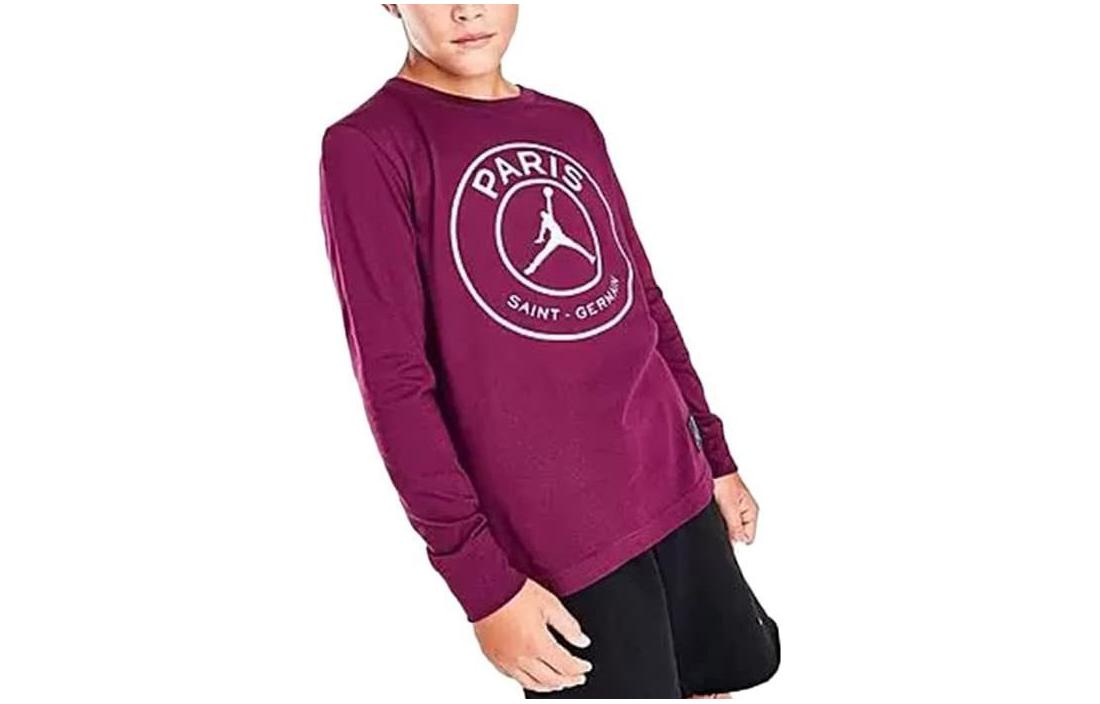 Air Jordan Long Sleeve T-shirt 'Burgundy' 95A136-P3D