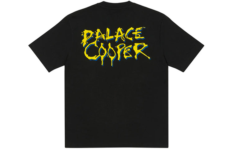 PALACE Alice Cooper Band Printing Short Sleeve Black T-Shirt P20TS084