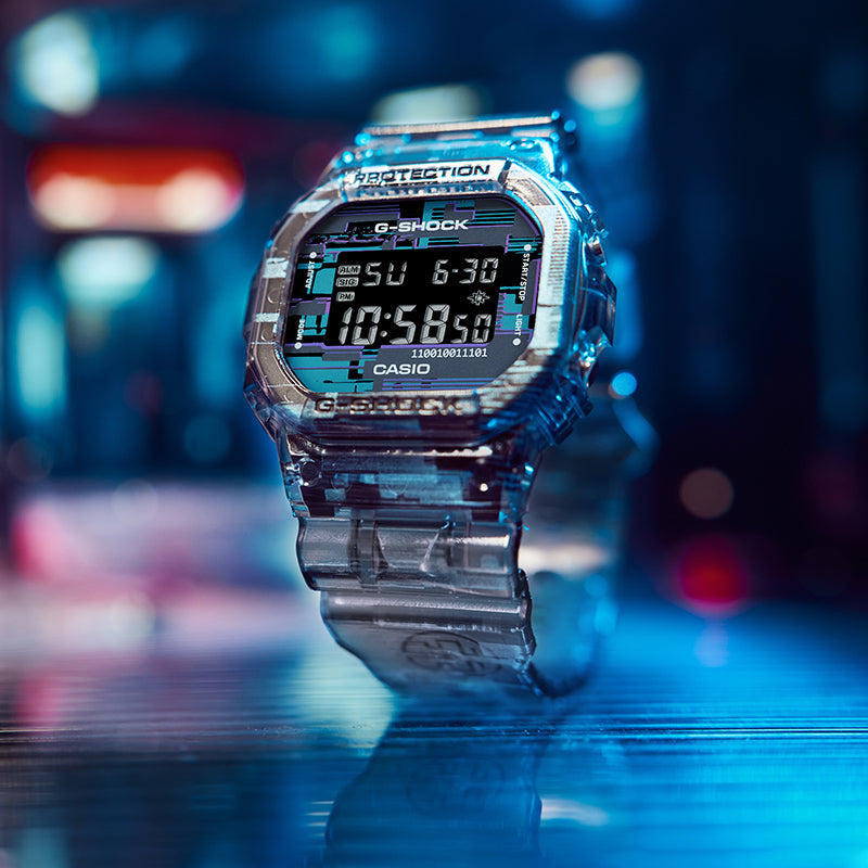CASIO G-Shock Square 'Translucent Black' DW-5600NN-1PR
