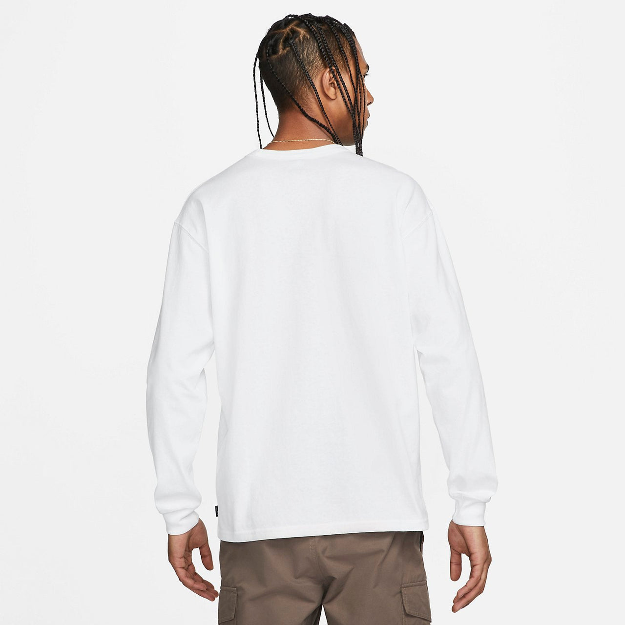 Nike Sportswear Premium Essentials Long-Sleeve T-Shirt 'White' DO7390-100
