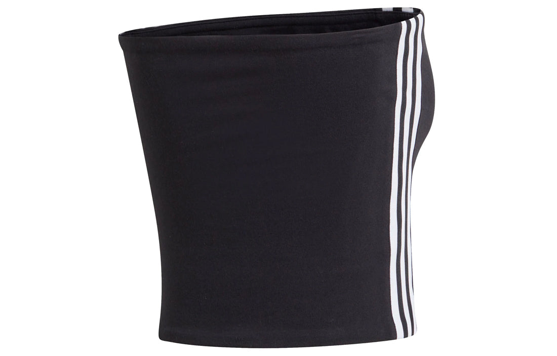 (WMNS) adidas originals Tube Top Minimalistic Solid Color Black FM2609