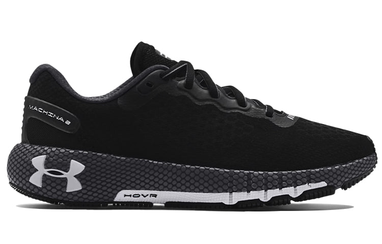 (WMNS) Under Armour HOVR Machina 2 'Black Pitch Grey' 3023555-002