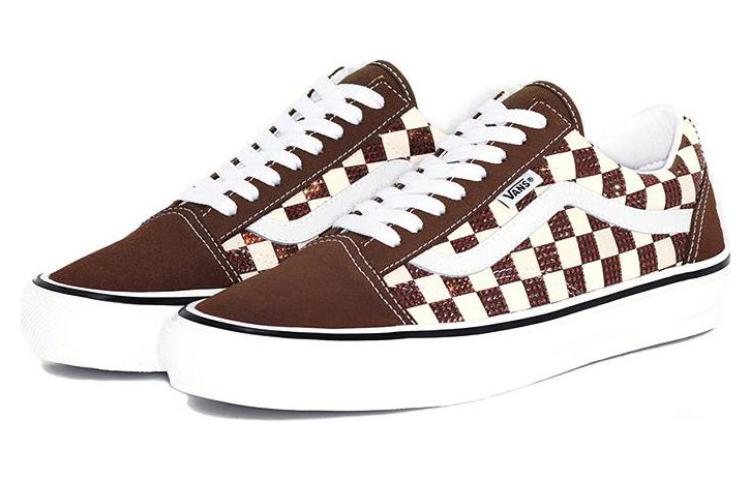 Vans Old Skool x Supreme x Swarovski 'Brown' VN0A5KRXBRO