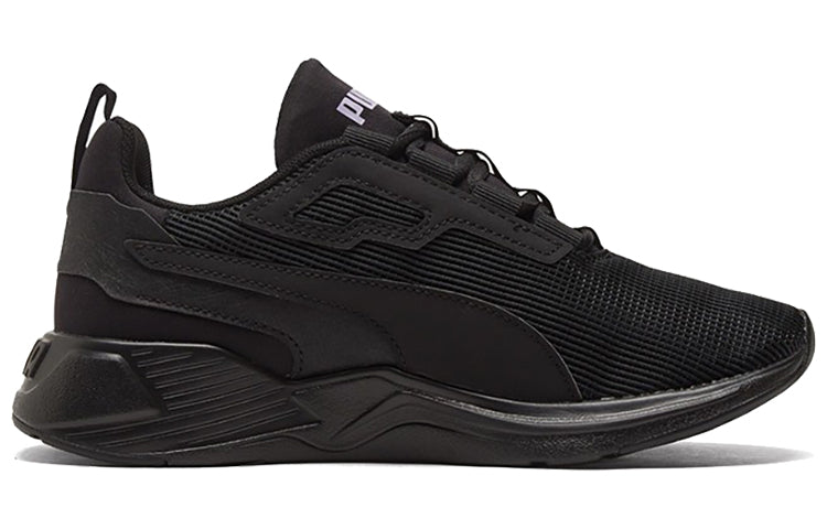 (WMNS) PUMA Disperse Xt Low Top Running Shoes Black/Purple 193744-10