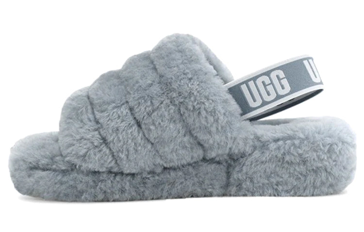 (WMNS) UGG Fluff Yeah 'Ash Fog' 1095119-AFG