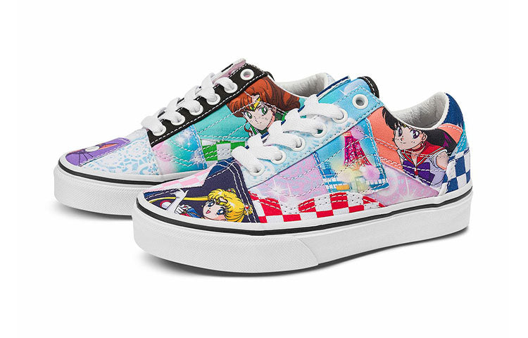 (PS) Vans Sailor Moon x Old Skool 'Pretty Guardian - Patchwork' VN0A5DXR448