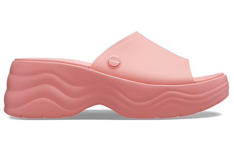 (WMNS) Crocs Skyline Slides 'Guava' 208182-6UI
