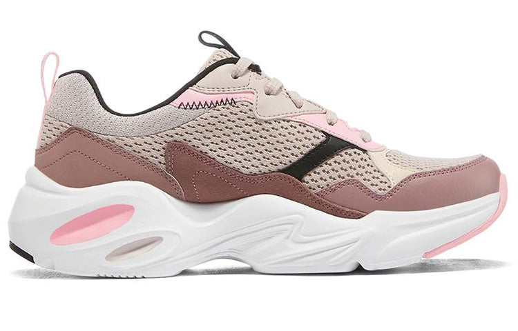 (WMNS) Skechers Stamina Airy Low Top Running Shoes Dark-Pink 149518-MVPR