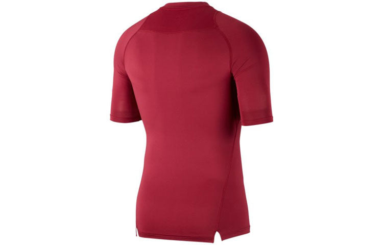 Men's Nike Round Neck Pullover Tight Red 889174-610