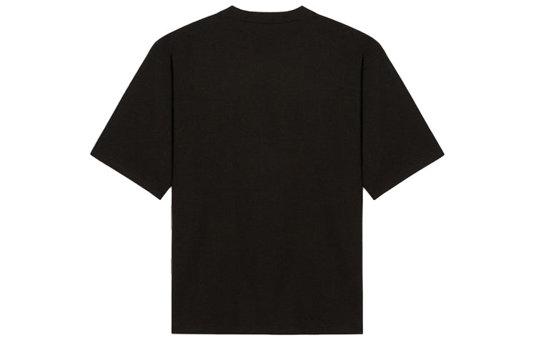 Balenciaga Classic Logo Large Short Sleeve Unisex Black 620941TIV501070