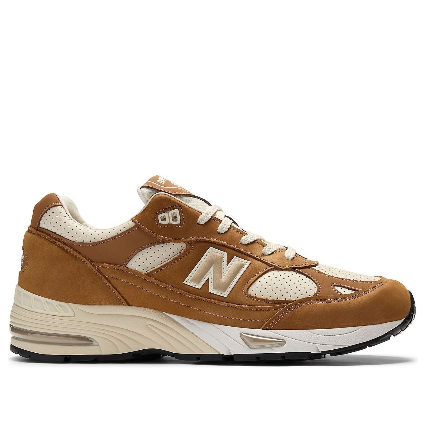 (WMNS) New Balance 991v1 Made in UK 'Chipmunk Birch' W991TW1