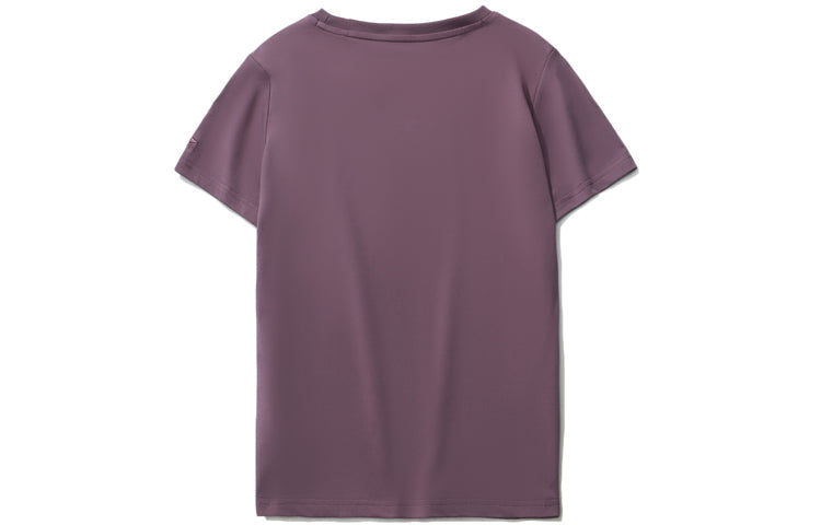 (WMNS) Li-Ning x Disney Crossover Printing Round Neck Tee 'Purple' AHSR212-4