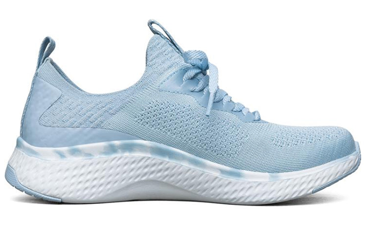 (WMNS) Skechers Solar Fuse SneakersBlue/White 13330-LTBL