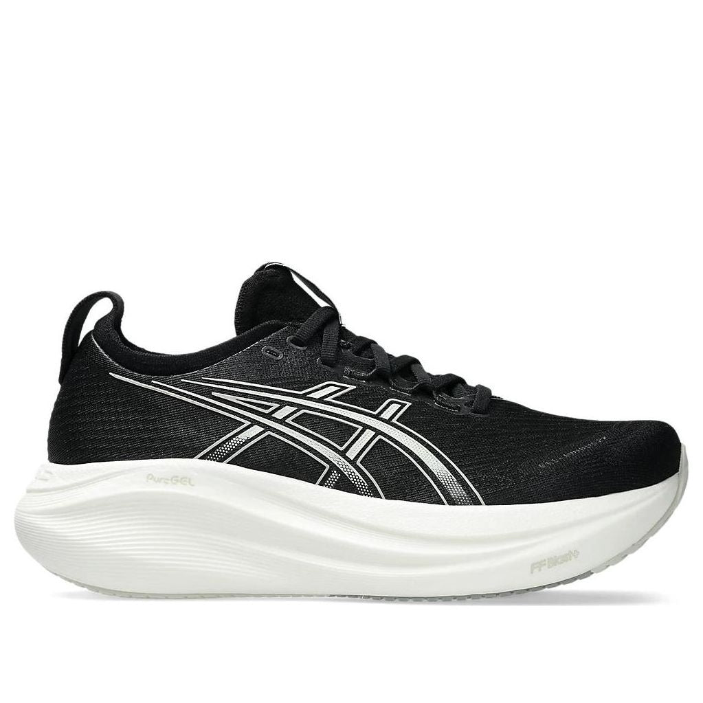 (WMNS) ASICS Gel-Nimbus 27 Narrow 'Black Lake Grey' 1012B819-002