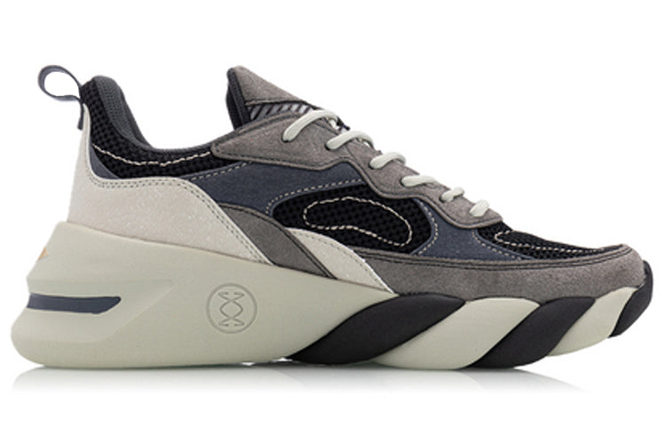 Li-Ning 24H Training Shoes Black/Grey/Green AFPQ025-1