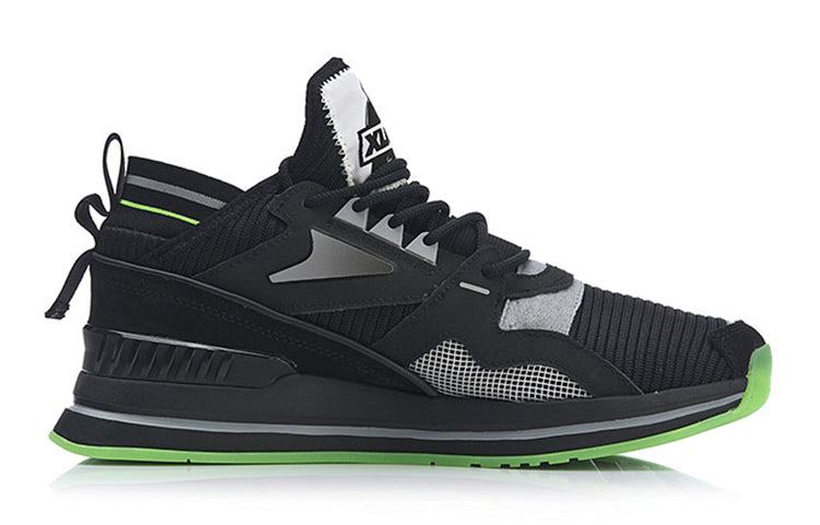 Li-Ning x X-Large Stylish Shoes 'Black Neon' AGLP095-2