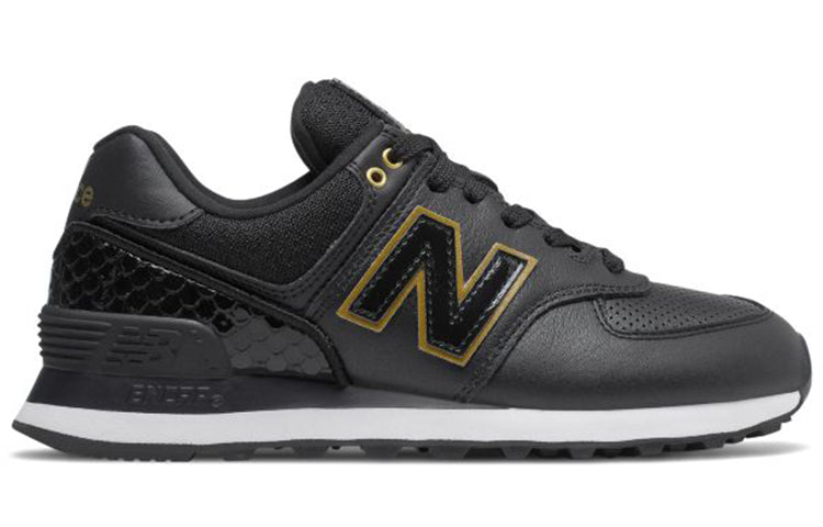 (WMNS) New Balance 574 Series Black/Yellow WL574LDF