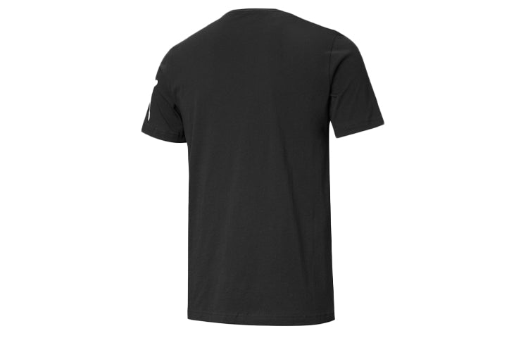 PUMA Casual Sports Round Neck Short Sleeve Black 581710-01