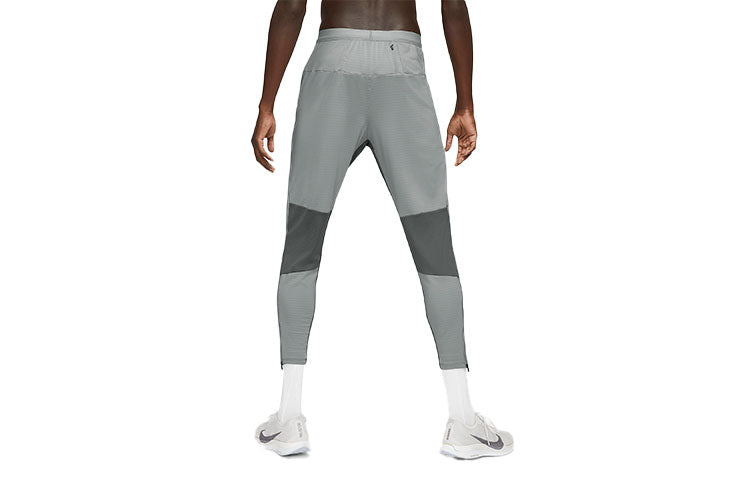 Nike Phenom Elite Running Training Quick Dry Knit Cone Sports Pants light grey CU5505-077