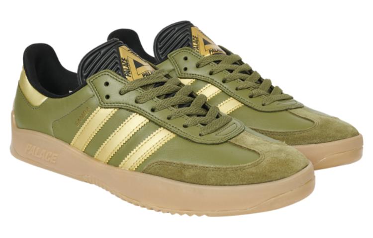 adidas x PALACE Samba Puig 'Focus Olive Metallic Gold' HQ6100