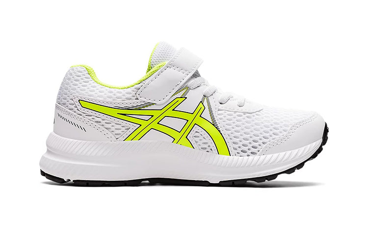 (PS) ASICS Gel-Contend 7 K 'White Yellow' 1014A194-114