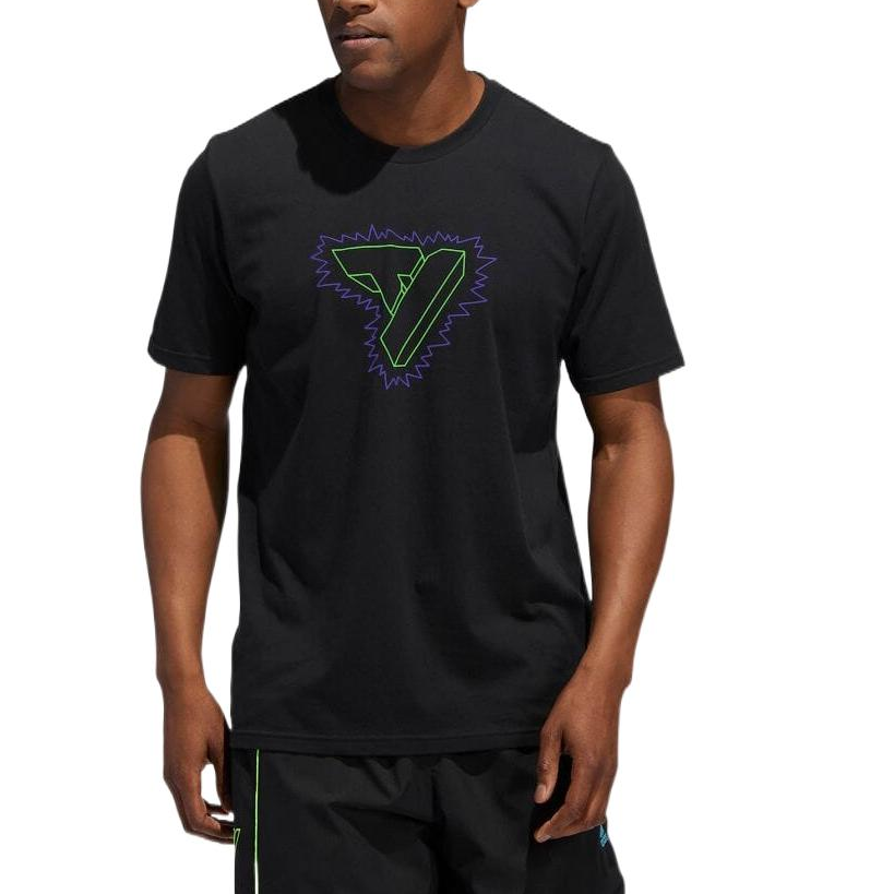 adidas Trae Graphic Tee 'Black' HZ1210