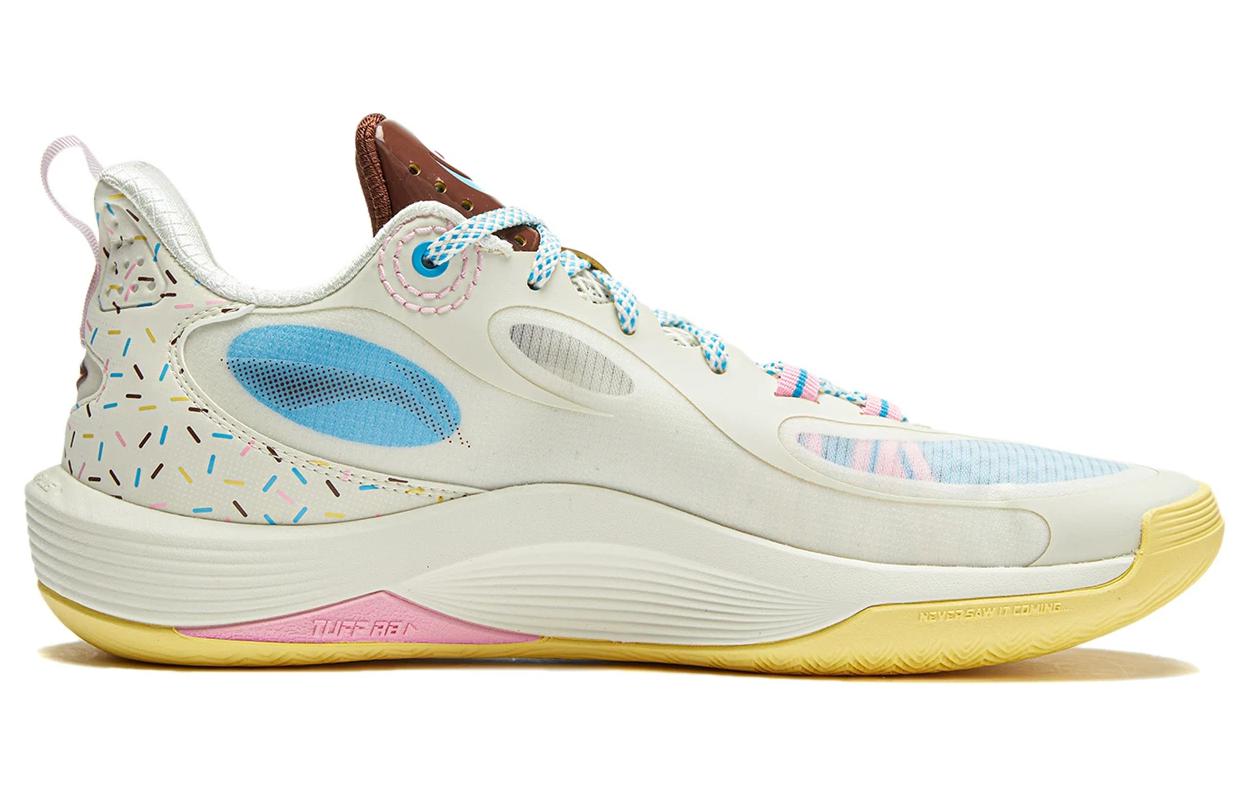 Li-Ning Shining On Court 'Beige Brown Pink' ABPU007-3