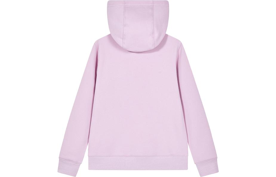 (GS) Under Armour Logo Printed Hoodie 'Pink White' 234203330