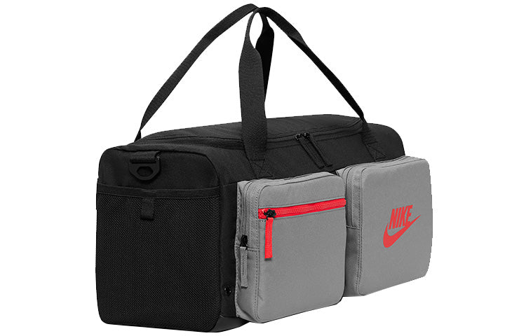 Nike Multiple Pockets Durable Large Capacity Outdoor Travel Bag Kids Black BA6169-011