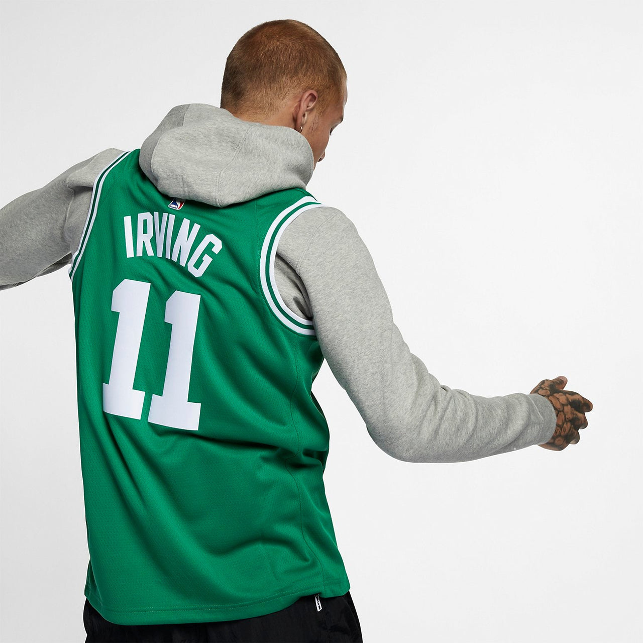 Nike NBA Boston Celtic Kyrie Irving Basketball Jersey/Vest SW Fan Edition Boston Celtics 11 Green 864461-321