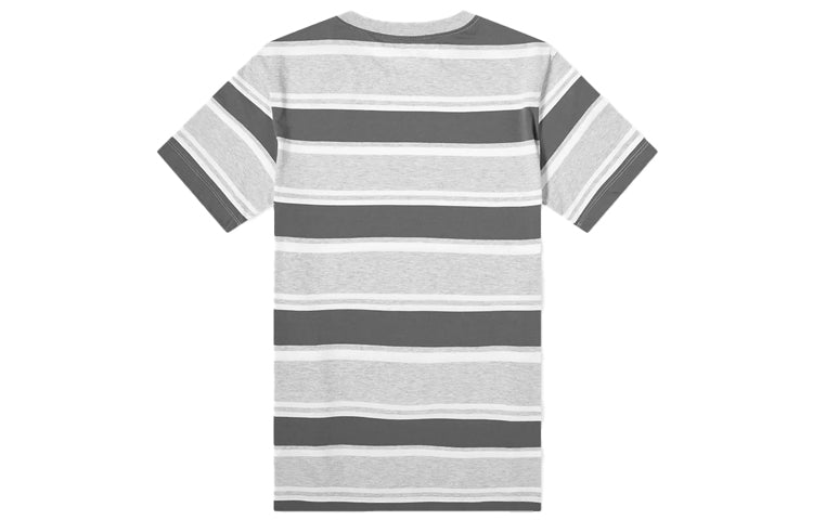Nike Stripe Casual Short Sleeve Gray White Stripe Graywhite CQ5297-050