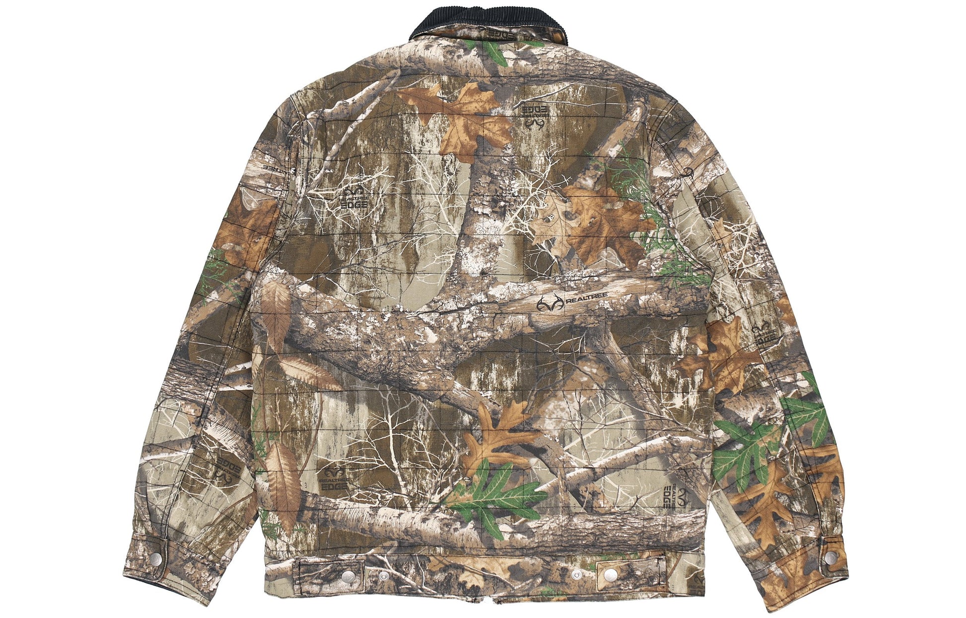 Men's Converse Fleece Lined Stay Warm lapel Printing Jacket Camouflage 10019991-249