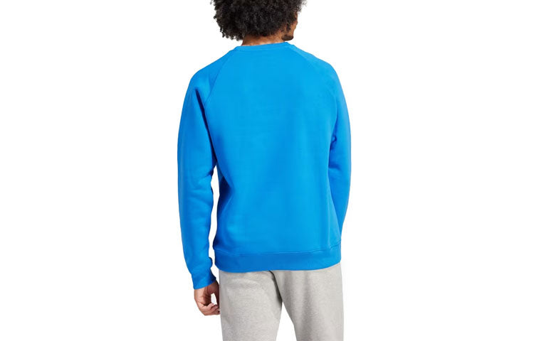 adidas Trefoil Essentials Crewneck 'Blue' IR7781