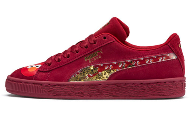 PUMA x SESAME Street 50 Suede Statement Sneakers JR 370381-02