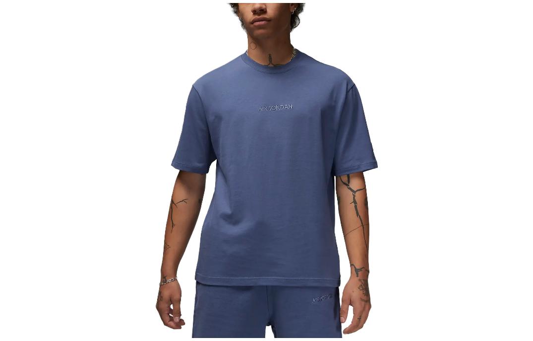 Air Jordan Wordmark T-Shirt 'Blue' FJ1969-491