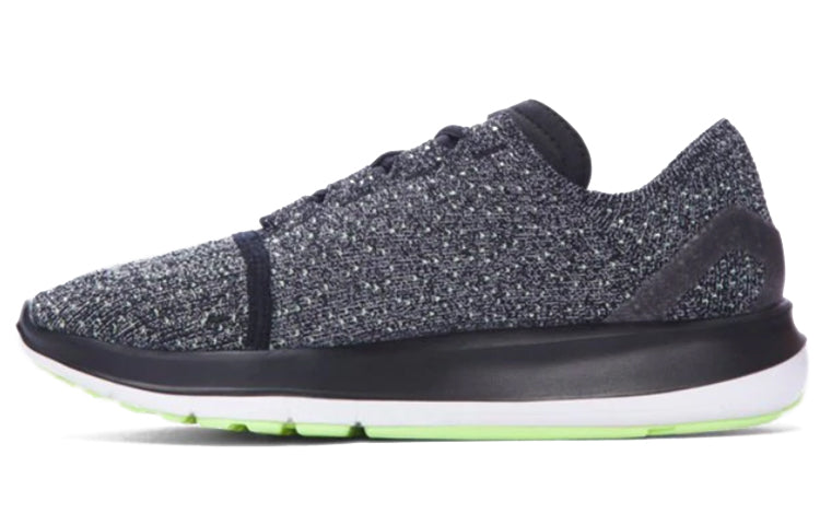 (WMNS) Under Armour SpeedForm Slingride TRI Grey/Green 1293467-005