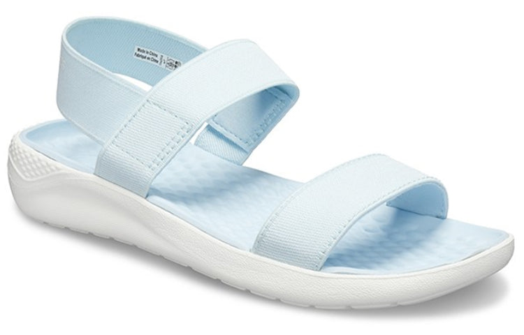 (WMNS) Crocs LiteRide Blue Sandals 205106-4KA