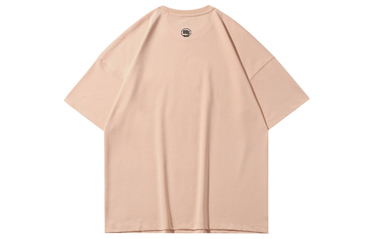 (WMNS) Li-Ning BadFive Basketball Series Round Neck Loose Short Sleeve 'Orange Pink' AHSQ282-2