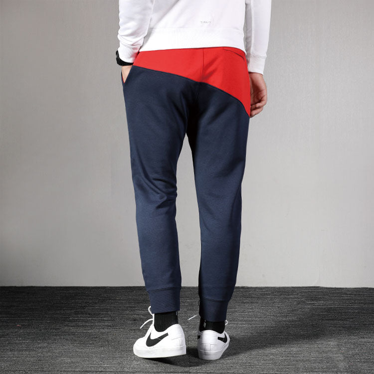 Nike Logo Knit Splicing Athleisure Casual Sports Pants Red/Black BV5298-658