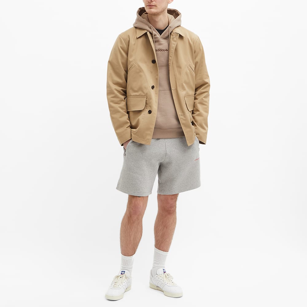 adidas originals Trefoil Linear Hoody Logo HM2652
