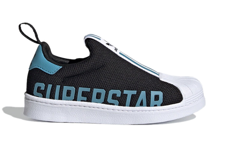 (GS) adidas Superstar 360 X J 'Black Hazy Blue' FX4916