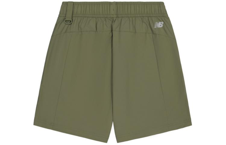 New Balance NB Small Logo Woven Short Asia Sizing 'Olive Green' NVE24121-HT