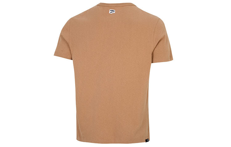 PUMA Downtown Graphic Tee 'Brown' 535400-63