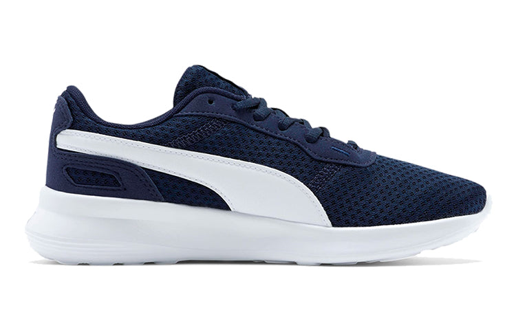 (GS) PUMA ST Activate Low Top Running Shoes Blue/White 369069-03