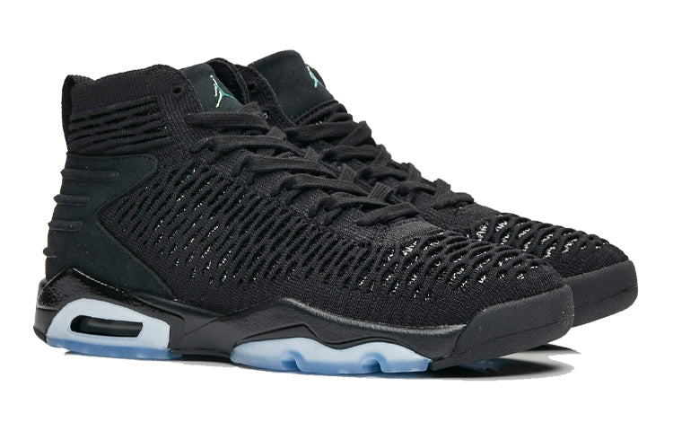 (GS) Air Jordan Flyknit Elevation 23 'Black Metallic Silver' AO1538-010