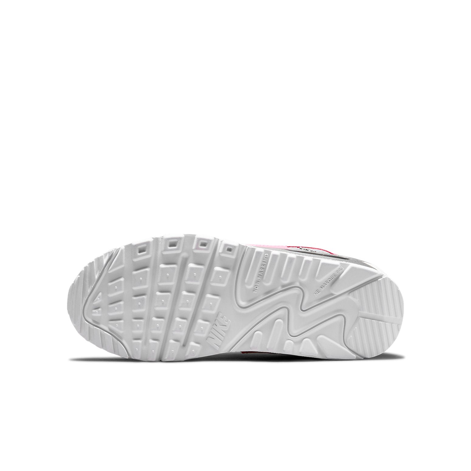 (GS) Nike Air Max 90 'White Hyper Pink Orange' DM8685-100