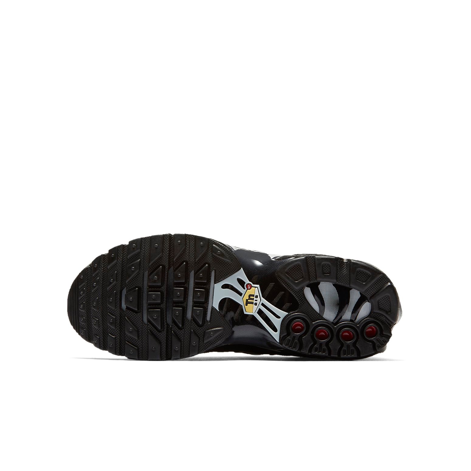 (GS) Nike Air Max Plus 'Black Pure Platinum' 655020-053